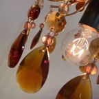 Murano Teardrop Hanglamp Kroonluchter Vintage Kristal thumbnail 12