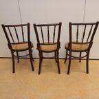 Set Van 3 Thonet-stijl Caféstoelen thumbnail 11