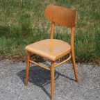 Houten Ton Stoel 1960 Model 2 thumbnail 4