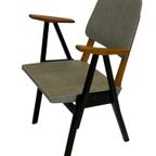 Vintage Zwager Ermeloo, Palais De Tokyo Stoel 50's Design thumbnail 22