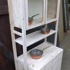 Witte Lundia Lade Vitrine Kast thumbnail 10