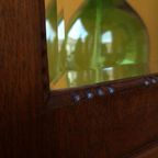 Vintage Eikenhouten Lijst Met Facet Geslepen Spiegel thumbnail 10