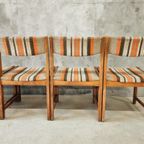 Set Vintage Eetkamerstoelen Retro Jaren 70 No 6 thumbnail 11