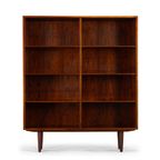 Deens Design Palissander Boekenkast Model 6 By Gunni Oman For Omann Jun Mobelfabrik, 1960S thumbnail 2