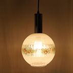 Vintage Plafondlamp Met Prachtige Glazen Bol, Jaren '60/'70 thumbnail 4