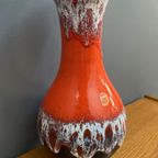 Vase By Jasba Germany 1970s Model 46-1028 thumbnail 6