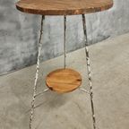 Oude Plantentafel Sidetable Statafel 105 Cm Hoog thumbnail 14