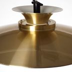 Brass Pendant Light, Denmark 1980s thumbnail 9