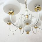 Mid-Century Melkglazen Bollamp thumbnail 10