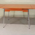 Vintage Formica Uitschuifbare Eettafel thumbnail 7