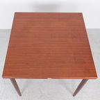 Klein Uitschuifbare Teak Eettafel, 1960S thumbnail 15