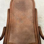 Michel Thonet Uniek Rond 1865 Armstoel thumbnail 13