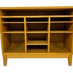 Vintage Kastje Open Kast In Berken Jaren 60 Design thumbnail 13