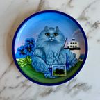 Wandbord “Kat Bodo Voor Een Kleine Stoomboot” By Kathia Berger thumbnail 3