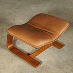‘kroken’ Fauteuil Met Hocker – Ake Fribyter – Nelo Möbel – Jaren 70 thumbnail 16