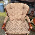Klassieke Fauteuils Met Rond Bijzettafeltjes, Slaapkamer, Le thumbnail 2