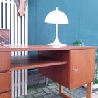 Vintage Bureau Jr 60 70 Retro Desk Mid Century Modern Design thumbnail 10