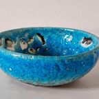 Vintage Keramieke Schaal Lava Glazuur West Germany Stijl thumbnail 5