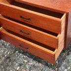 Vintage Teak Minimalistisch Dressoir Sideboard thumbnail 6