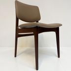 Set Massief Houten Deense Stoelen Met Skaileer, 1970’S thumbnail 17