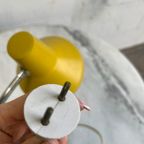 Vintage Gele Tafellamp / Desk Lampje thumbnail 7