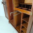 Prachtige Engelse Art Deco-kast Van Wortelnotenhout Van Waring & Gillow – Ca. 1900–1932 thumbnail 19