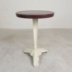 Art Deco Bistrotafel Met Bakelieten Blad, Louis Vuitton, Rex, Jaren 30 thumbnail 3