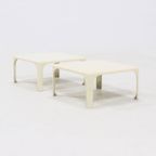 Set Of 2 Demetrio 45 Stackable Tables By Vico Magistretti For Artemide 1960S thumbnail 4