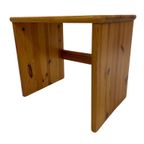 Vintage Pine Wood Grenen Mimiset Bijzettafels Set Van 3 thumbnail 10