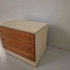 Vintage Ladekastje Commode Design Teak thumbnail 3