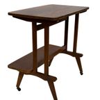 Vintage Bijzettafel Sidetable, Trolley Audio Meubel Jaren 60 thumbnail 13