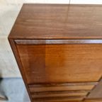 Vintage Kast Highboard Hilker Wandkast Dressoir Bar Bureau thumbnail 12
