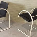 Set Van 2 Vintage Cirkel Stoelen, Metaform, Postmodern thumbnail 3