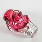 Josef Hospodska - Tsjechië - Glasdesign - Twisted Vase - Chribska Glassworks - 60'S thumbnail 5