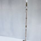 Vintage Staande Schemerlamp/ Vloerlamp Met Venetiaans Glas thumbnail 2