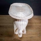 Wicker Elephant Sidetable thumbnail 9