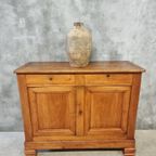 Antieke Kast Commode 19E Eeuws Kersenhout 113X140 Cm thumbnail 29