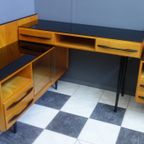 Desk And Storage By Mojmír Požár For Up Zavody 1964 Czech Republic thumbnail 2