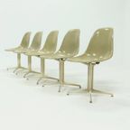 Set Of 5 La Fonda Dining Chairs By Charles & Ray Eames For Vitra Herman Miller 1970s thumbnail 12