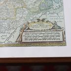 Vintage Reproductie Kaart Van De Xvii Provinciën, Door Willem Blaeu, Ca. 1635 thumbnail 11