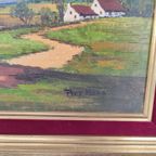 Piet Mees - Landschap Schilderij thumbnail 5