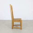 4x Vintage Eetkamerstoelen Brutalist 1970s thumbnail 5