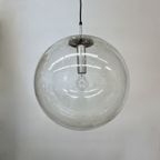 Large Limburg Glashütte Hanging Lamp Globe 1970S Germany thumbnail 7