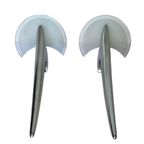 2 X Wall Sconces By Joan Auge For Taller Uno / Model Alien / Polished Cast Aluminum thumbnail 5