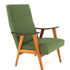 Nederlandse Vintage Fauteuil Gestoffeerd thumbnail 18