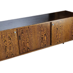 Wenge Houten Mid Century Dressoir 1960S thumbnail 6