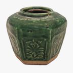 Chinees Groen Geglazuurde Gember Shekwan / Shiwa Pot thumbnail 2