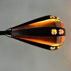 Vintage Druppel Hanglampje, Werner Schou, 1960's Denemarken thumbnail 9