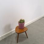 Bijzettafel Met Bruin Formica Blad, Plantentafel Nr. 21 thumbnail 2