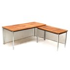 Vintage Palissander Hoekbureau Van Nipu Gemaakt In De Jaren ’60 thumbnail 5